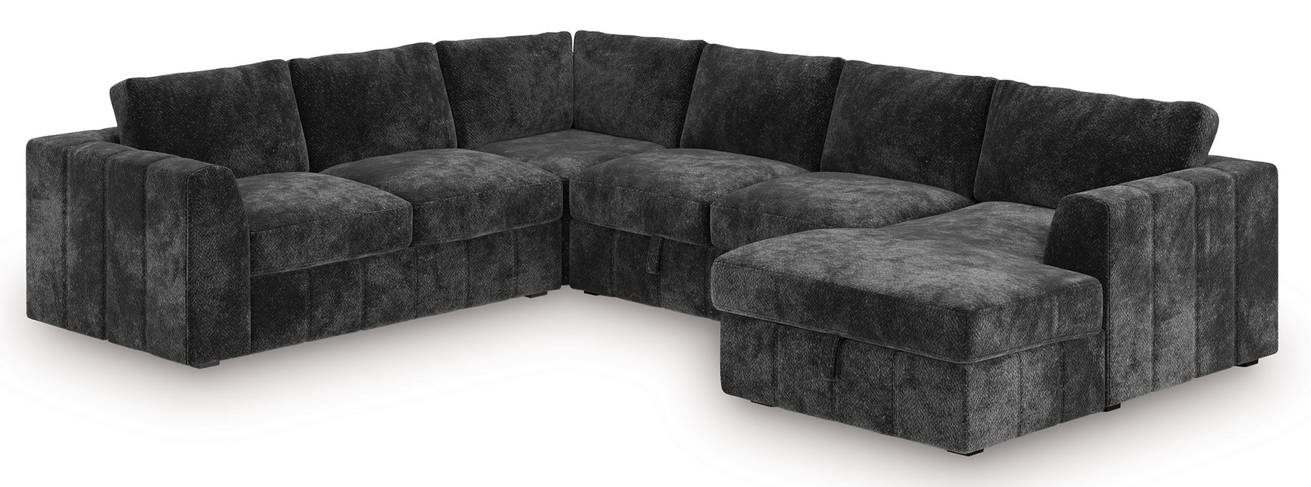 Armfield 4-Piece Sectional with Pop Up Sleeper & Storage
